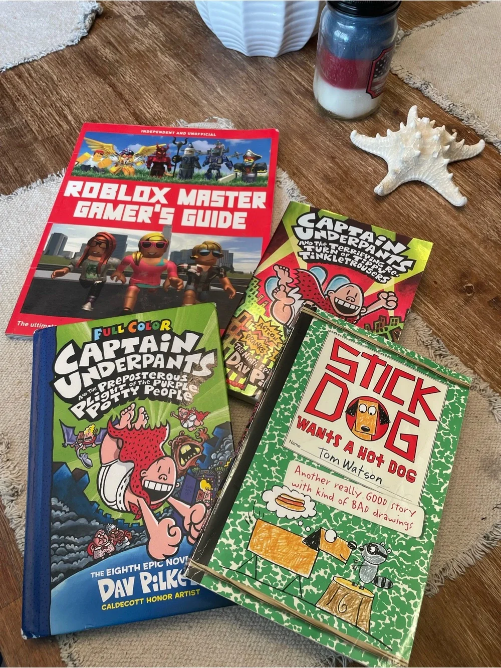 Roblox / Capt Underpants BOOK BUNDLE